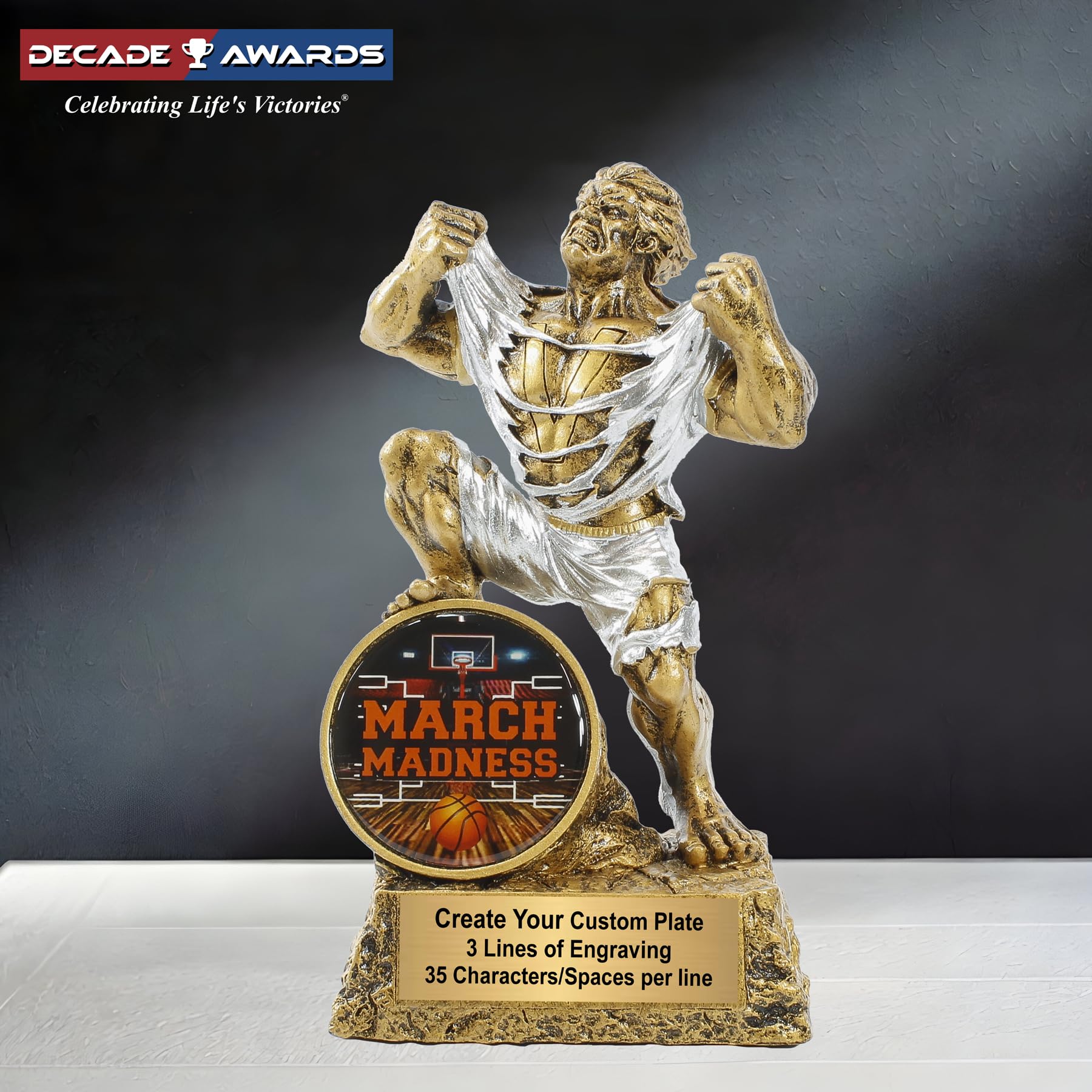 Amazon.com: Decade Awards Monster March Madness Trophy - Custom
